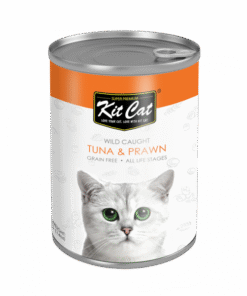 كيت كات معلبات سمك التونة الأطلسي مع الروبيان