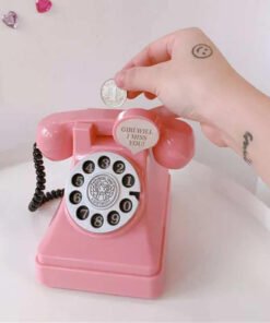 حصالة هاتف الموضة القديمة